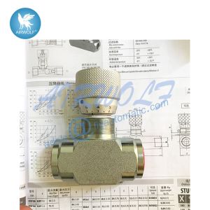 STB-G3/4 Hydraulic One Way Throttle Valve PN40 For Flow Control