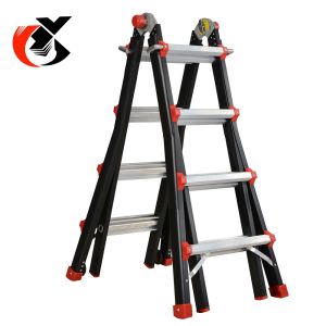 Multi Position Telescoping Aluminium Alloy Ladder 150KG Capacity