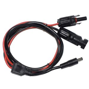 Solar Panel Extension Cable 6 4 2.5 mm² 10 12 14 AWG Black and Red with Solar PV