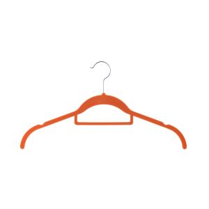 16.4x9x0.2 Inch No Trace Slim Velvet Coat Hangers
