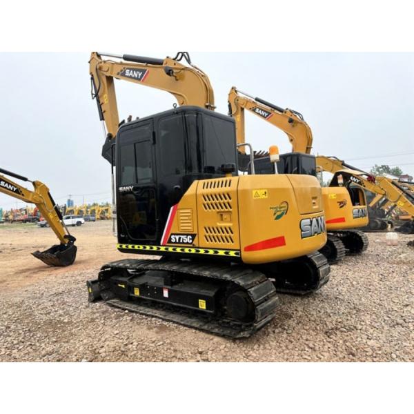 Quality China Used Sany Excavator for sale Second Hand SY75C Jindongyu Machinery wholesale