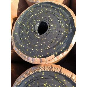 Pure Color EPDM DOT 12mm Recycled Rubber Rolls Matting for Commercial Gym and
