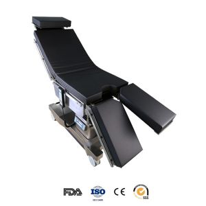 Double Control Electric Operating Table OT Bed With 350mm Sliding For C Arm