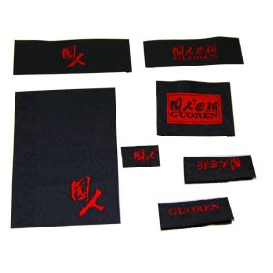 Custom Design high quality washable eco friendly woven label for Men\s Suit