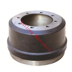 China TS16949 Truck Trailer Brake Drums Automobile Spare Parts Black Cast Iron on sale