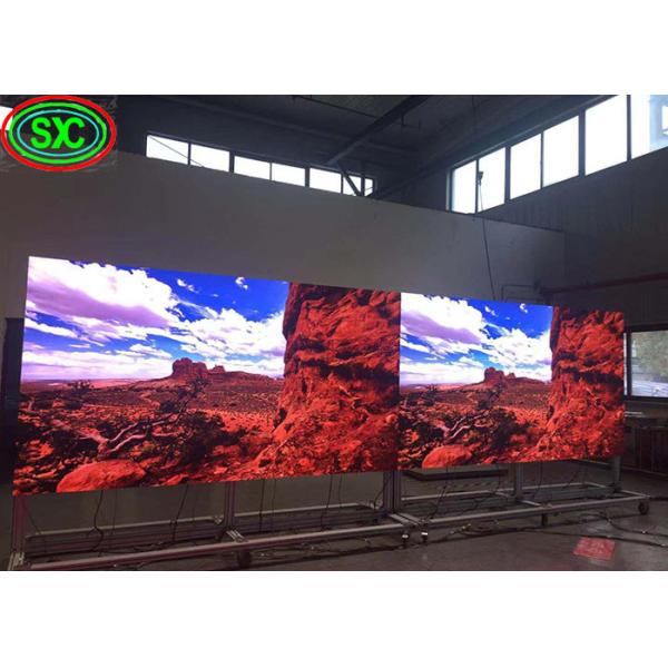 P3 P4 Full Color LED Video Rental 3In1 SMD2121 Indoor Video Wall With 1000cd/Sqm
