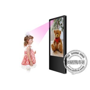 Ultra Thin Android Elevator Advertising Screen With Face Recognition