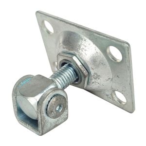 Adjustable Galvanised Gate Hinge Hardware With Square Plate