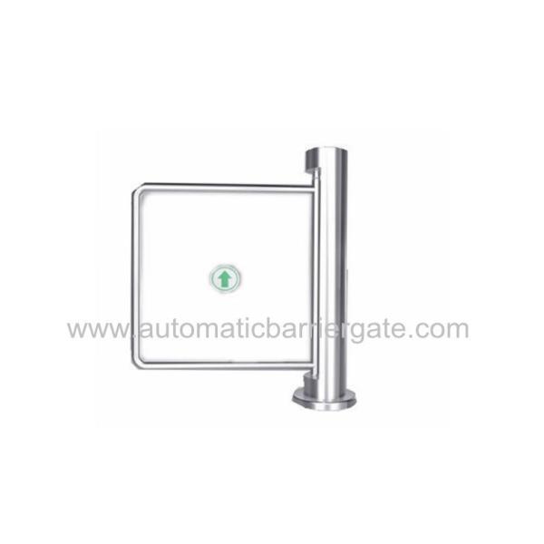 Auto Reset 90 Angle Single Directional Stainless Manual Swing Gate Barrier for