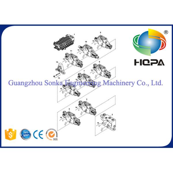 Daewoo DH70 Hydraulic Excavator Parts Seal Kit 6686594 , Excavator Seal Kit High Elongation