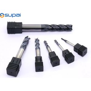 Carbide Square End Mill 1/2 In Shank 30 Degrees Helix Angle