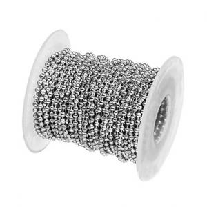 Cheap School Function Roller Chain 4.5-6mm Stainless Steel Ball Chain for Window Blinds for sale