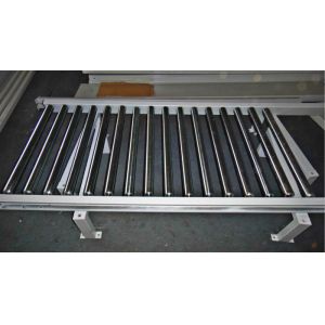 Custom Roller Conveyor Systems With Cold Rolling Steel , Standard Gray
