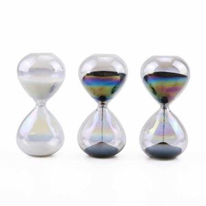 Colored Liquid Sand Timer Hourglass 1-5 Minutes With Bubble Timer