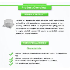 UNIVO UBTM300Y Micro Inertial Measurement System with Wide Power Supply