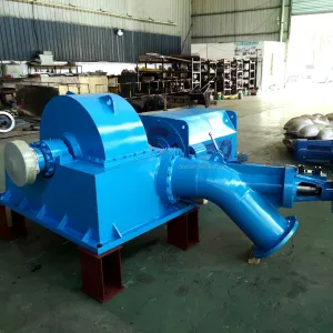 Voltage Water Turbine Generator Stainless Steel Turgo Unit for 50-400m Rated