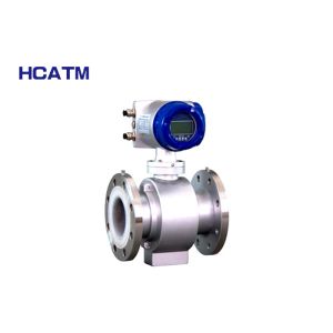 Digital Flange Electromagnetic Flow Meter 4-20mA With High Accuracy