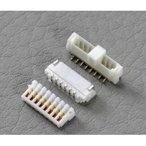 Cheap JVT 0.8mm Pitch Cimp Style Disconnectable Insulation Displacement IDC Socket Connector for sale