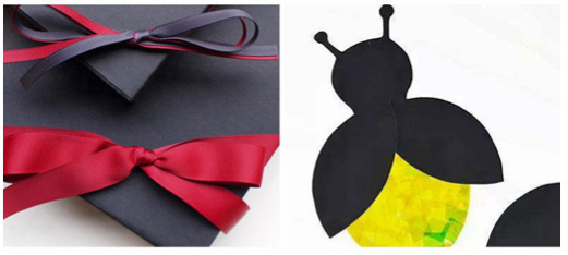 Degradable 110gsm 120gsm Black Printable Paper With Offset Printing effect Degradable 110gsm 120gsm Black Printable Paper With Offset Printing effect