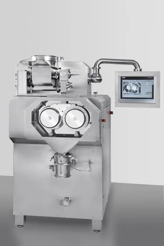 High Capacity Dry Granulation Machine 100kg/Batch Roller Compactor Pharmaceutica