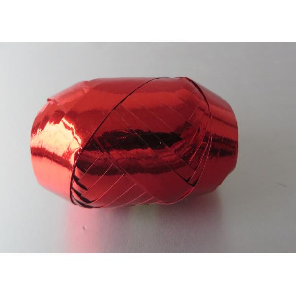 Quality Yellow Silver Blue Curling Ribbon Egg for wrapping , metallic poly ribbon Egg bow wholesale