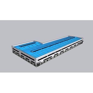 Prefab Steel Structure Portal Frame Workshop Warehouse Buildings