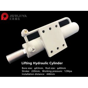 Cheap Custom Made Single acting Stone Cuting Table Lifting Hydraulic Cylinder for sale