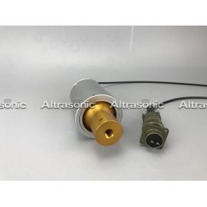 20Khz Ultrasonic Converter Replacement Dukane 41S30 With Customized Connector