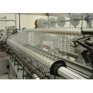 Cheap Galvanized Chain Link Fence With 2mm - 3mm Wire Diameter Smooth Surface for sale