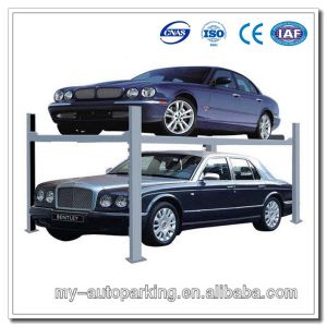 4 Post Car Parking System Double Parking Car Lift Hydraulic Jack