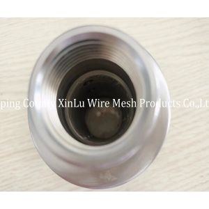 Water Gas Filtration End Connection NPT / G 1" 3/4" Threaded 316L V Wire Filter