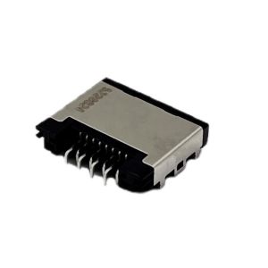 Half Body Mid Mount Right Angle RJ45 Connector Ethernet Female Jack Latch Down