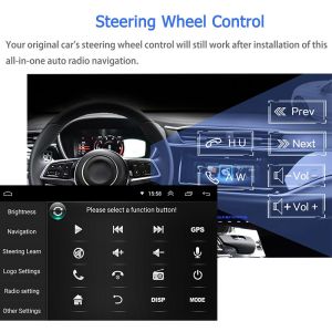 9 Inch 1 Kia Car Stereo Android 9.1 Single Din Car Stereo BT WIFI GPS Navigation