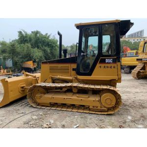 Original Japan Mini Second Hand Bulldozer Caterpillar D5C XL Stable Operation