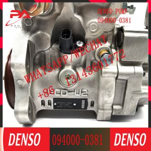 Common Rail Fuel Pump 094000-0381 For KOMATSU SAA6D125E-3/3A/3B3G Engine PC450-7