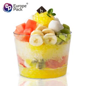 China 2019 popular disposable plastic fruit salad cup with FDA BPA FREE on sale