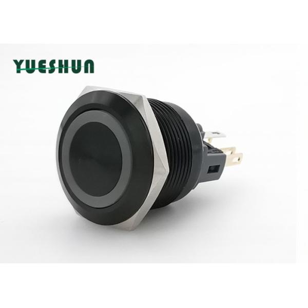 Quality 22mm 25mm Aluminum Push Button Switch LED Illuminated Good Press Performance wholesale