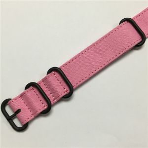 Canvas 24mm Smart Watch Replacement Bands With Coating Hardwares