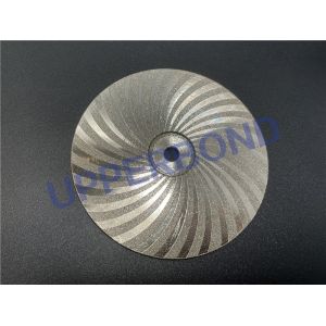 Cheap 70MM Silver Sharpening Wheel For MK8 MK9 Cigarette Machine Filter Rod Cutting for sale