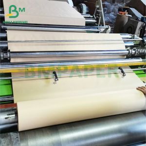 Cheap Brown Kraft Paper Roll 18&quot; X 400' Brown Wrapping Paper 50-80gsm for sale