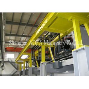 Discontinious PU Sandwch Panel Production Line , Sandwich Panel Roll Forming