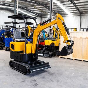 Quick Producing Excavators Micro Digger Small Excavator Mini 1 Ton