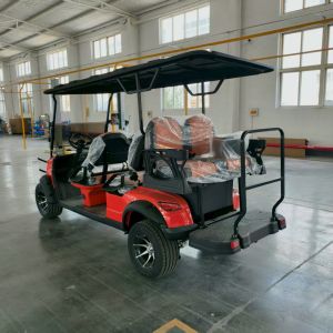 Rack And Pinion Steering 4 Seats Golf Cart for Steering Type and Roof