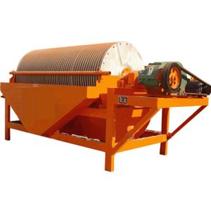 Wet Permanent 600mm Shell Cylinder Magnetic Separator For Ore Dressing Equipment