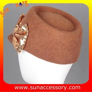 8970346 Sun Accessory customized winner fashion 100% wool felt cadet newsboy