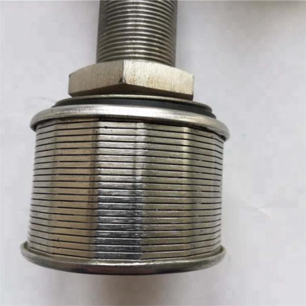 200Kg Wedge Vee Wire Slot Well Screen 6m Length Filter Nozzle Strainer
