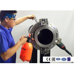 18in - 24in Pipe Cutting and Beveling Machine with electric motor