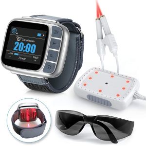 China Wrist Watch Lllt Cold Laser Therapy Device For Diabetic Hyperviscosity Blood on sale