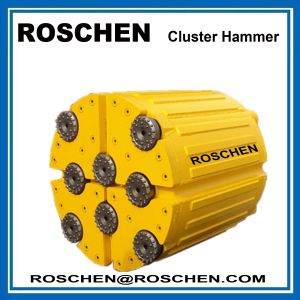 Atlas Copco Cluster drill , utility power pole drill Mineral exploration