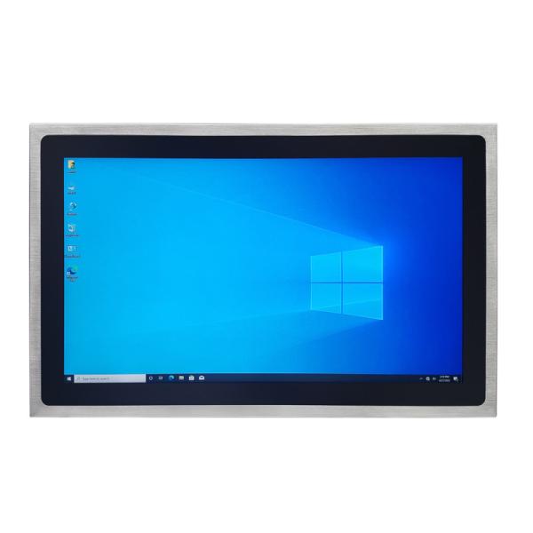 Stainless Steel Panel PC with 128GB SSD Storage DC 9V - 36V Working Voltage EETI